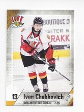 2017-18 Baie-Comeau Drakkar (QMJHL) Ivan Chekhovich (San Jose Sharks)