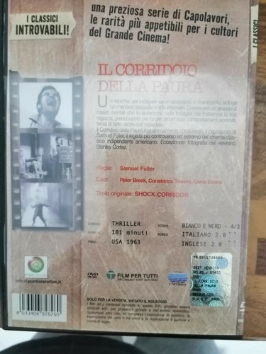 IL CORRIDOIO DELLA PAURA film in Dvd usato  - Imagen 4 de 5