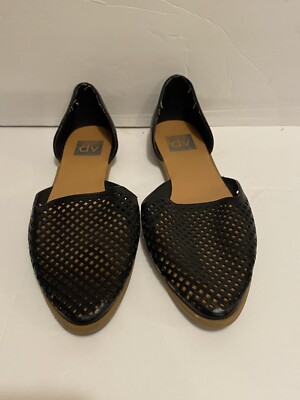 DV by Dolce Vita Women's Flat Shoes  Light Black Tan Women s Sz 8.5