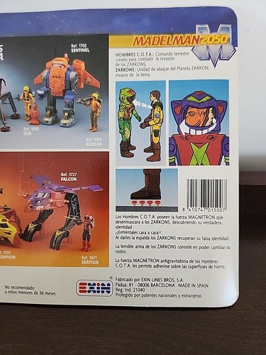 Zan Hombres C.O.T.A. Madelman 2050 Exin 1988 Figure - Picture 7 of 7