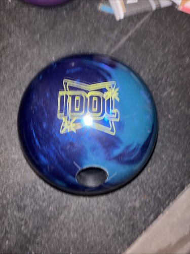 15lb Roto Grip Idol Pearl Single Drilled Bowling Ball Has Cracked Bridge 