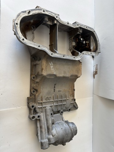 2006 - 2015 LEXUS IS250 GS300 GS350 IS350 GS450h UPPER ENGINE OIL PAN RWD OEM - Picture 6 of 9