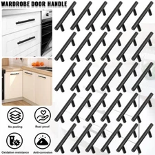 30 Pack 5 Inch Kitchen Cabinet Handles Matte Black Cabinet Pulls Black Drawer US
