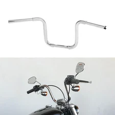 Chrome 10" Rise 1-1/4'' Ape Hanger Handlebar Fit For Harley Sportster 1200 FXST