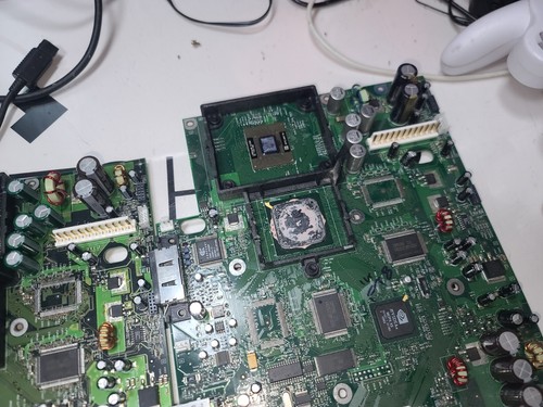 Placa madre Microsoft 2001 (2)DONANTE DEFECTUOSO 1.0 Xbox línea recta-problemas-PIEZA - Imagen 12 de 15