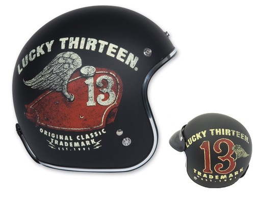 Casco helmet T50 TORC custom open face Lucky 13 tank fly omologazione DOT |  eBay