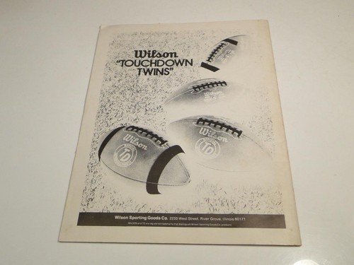 1975 Scholastic Coach Football Clinic - Ray Wietacha NY Giants Program - Picture 3 of 5