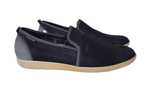 Mephisto Ulrich Navy Leather Slip On Casual Daily Loafer Sneakers Men’s Sz 13