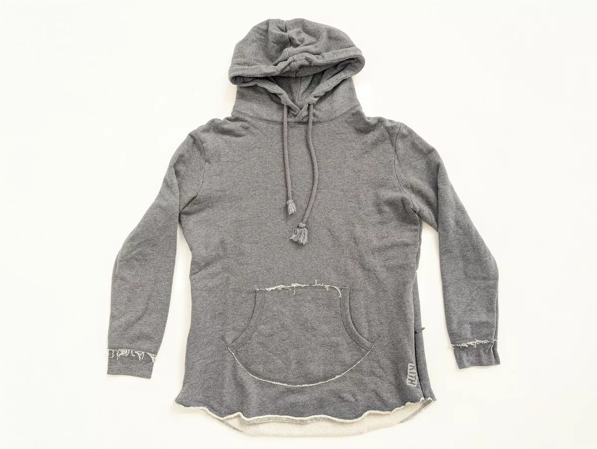 2015 KITH Classics Pinnacle 400GSM Frayed Hoodie Athletic Grey