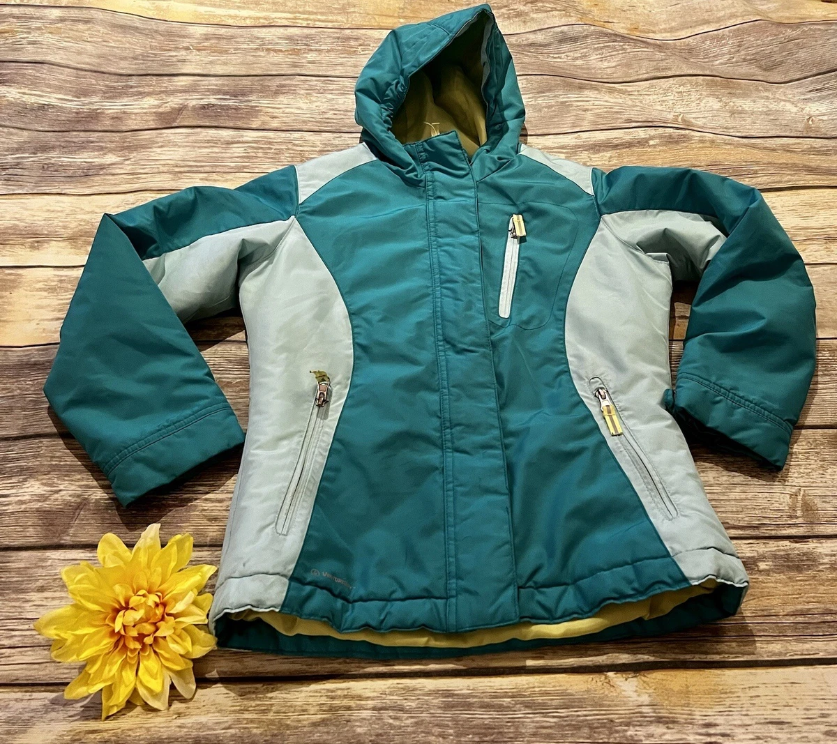 Turquoise winter cheap jacket