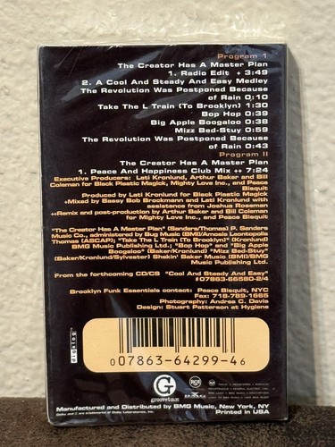 Brooklyn Funk Essentials Creator Has A Master Plan SEALED Cassette Groovetown - Picture 6 of 6