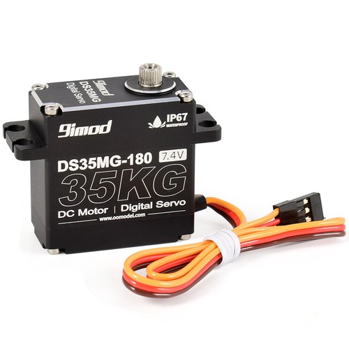 9imod DS35MG 35kg Waterpoof Servo Full Metal for 1:8 1:10 RC Crawler SCX10 TRX4 - Picture 7 of 16