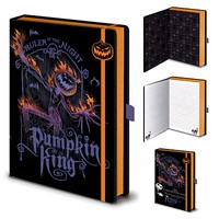 Nightmare Before Christmas - Pumpkin King Premium Notizbuch A5, Notebook 15X21Cm