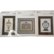 Victoria Sampler Gifts of the Magi: 1,2,3 Frankincense Gold Myrrh cross stitch