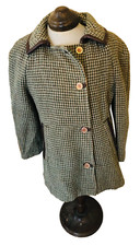 Tweed Coat Jacket Short Arms Vintage ra