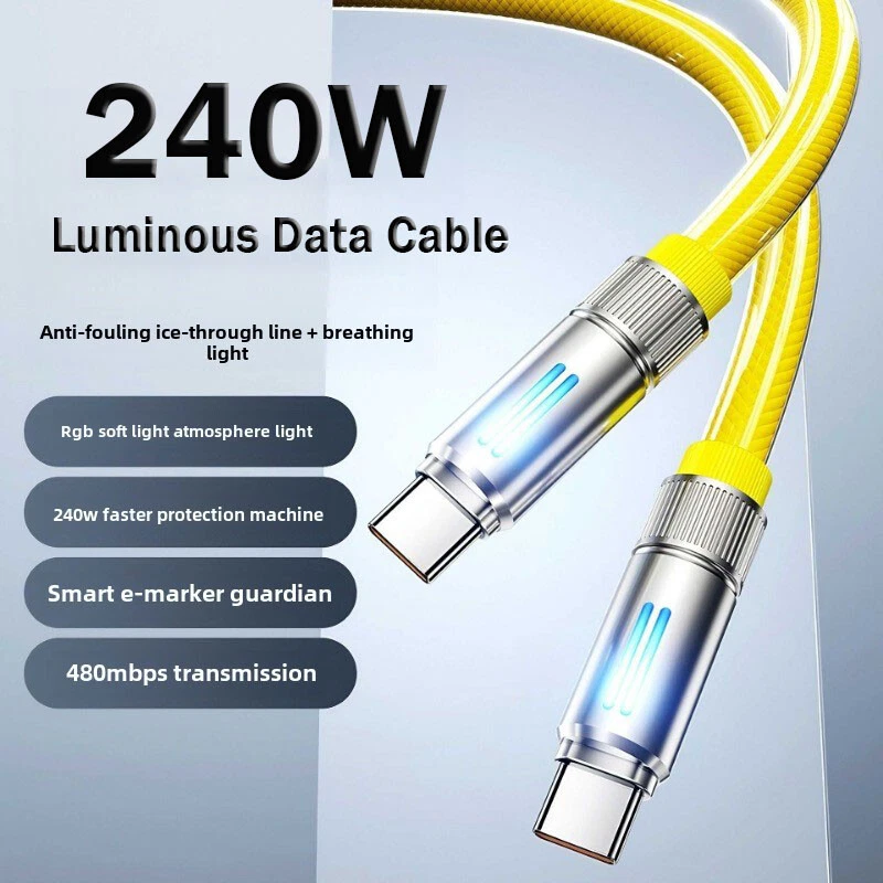 Adaptador de corriente cargador de pared 240W carga rápida 6 puertos USB-C QC3.0 PD para teléfono Foto 2 de 4