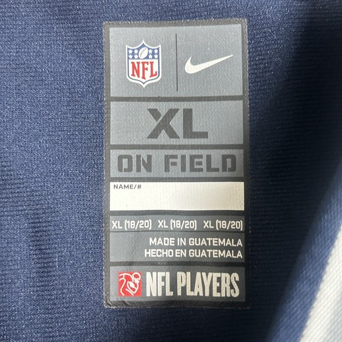 Nike Dallas Cowboys Tony Romo Jersey Youth XL 18/20 Navy Blue #9 Football NFL - Picture 9 of 11