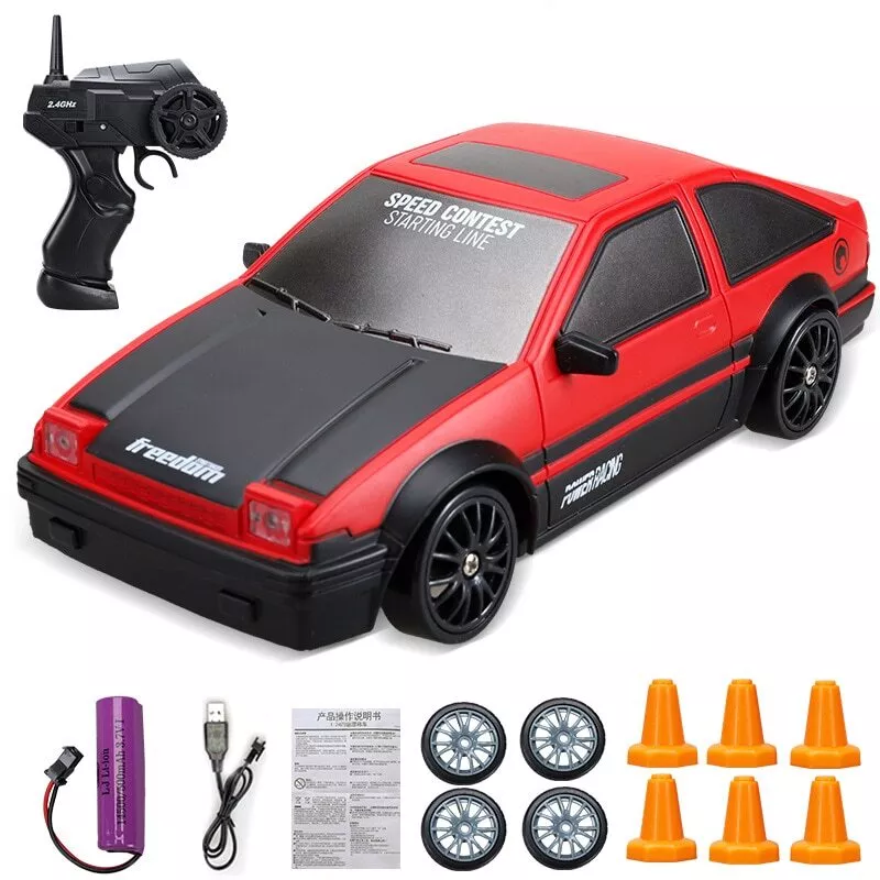 Carrinho de brinquedo drift 4x4 com controle remoto - Artigos