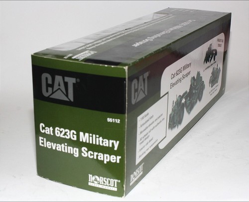 Norscot 55112 Cat Military 623G Elevating Scraper 1/50, MIB - Picture 2 of 5