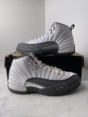 white and gray 12's