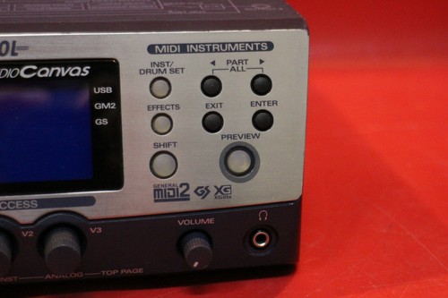 USED Roland Edirol SD-90 Studio Canvas MIDI Sound Module Interface U1343 211021 - Picture 5 of 12