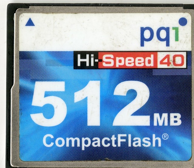 512MB PQI Compact Flash Cf Card Memory Card 512 MB Flashcard Card 25