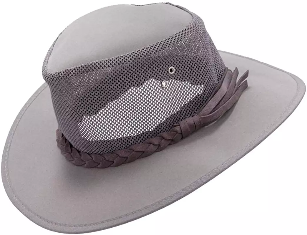 Mesh Sun Hat for Men Golf Soaker Hats Summer Beach Safari Wide Brim Fishing