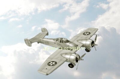 XF5F-1 SKYROCKET 69'' WS RC Airplane Laser Cut Balsa Ply & Short Kit W/ Plans