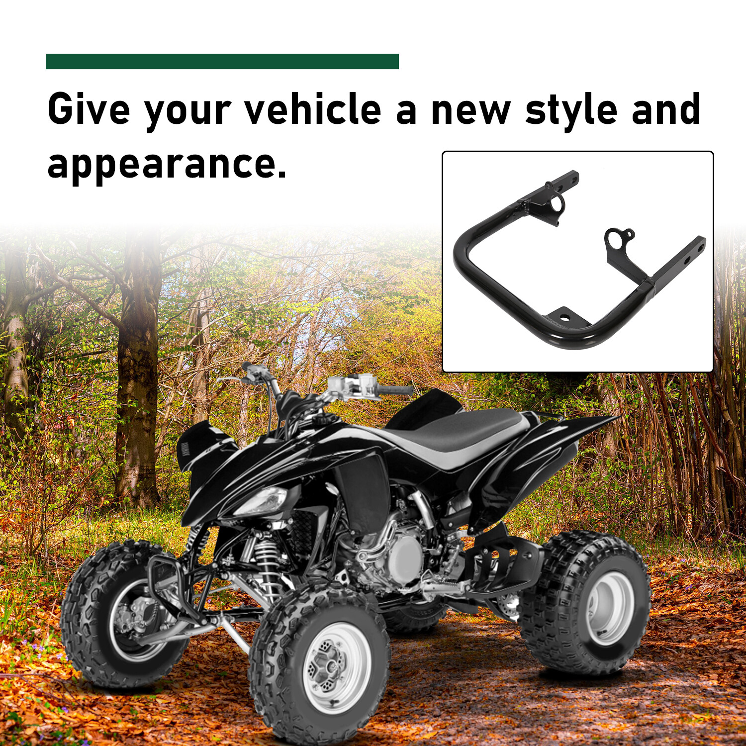 Rear Bumper Grab Bar For 20042013 Yamaha YFZ 450 YFZ450 YFZ450SE