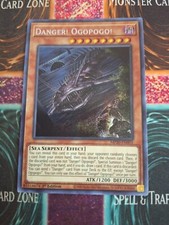 Yu-Gi-Oh! Danger! Ogopogo! MP20-EN001 Prismatic Secret Rare 1st Edition NM