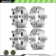 4x 2 Thick 6x5.5 Wheel Spacers 14x1.5 For Silverado Sierra 1500 Tahoe Avalanche 4x 2 Thick 6x5.5 Wheel Spacers 14x1.5 For Silverado Sierra 1500 Tahoe Avalanche