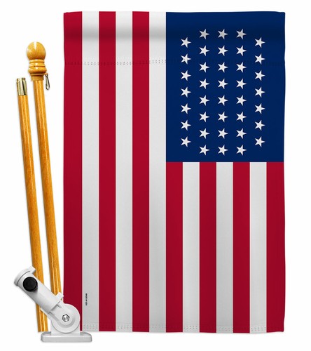 United States 18771890 Garden Flag Americana Old Glory Yard House Banner - Picture 6 of 19