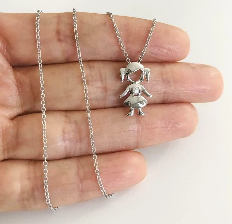 Necklace little girl sale