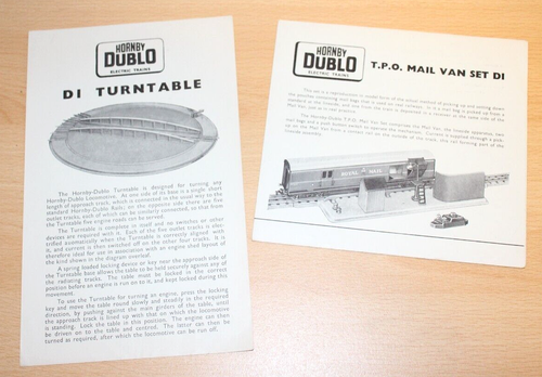 Hornby Dublo Meccano AUG 1957 Persönlicher Brief & Literatur - Ephemera - Bild 6 von 7