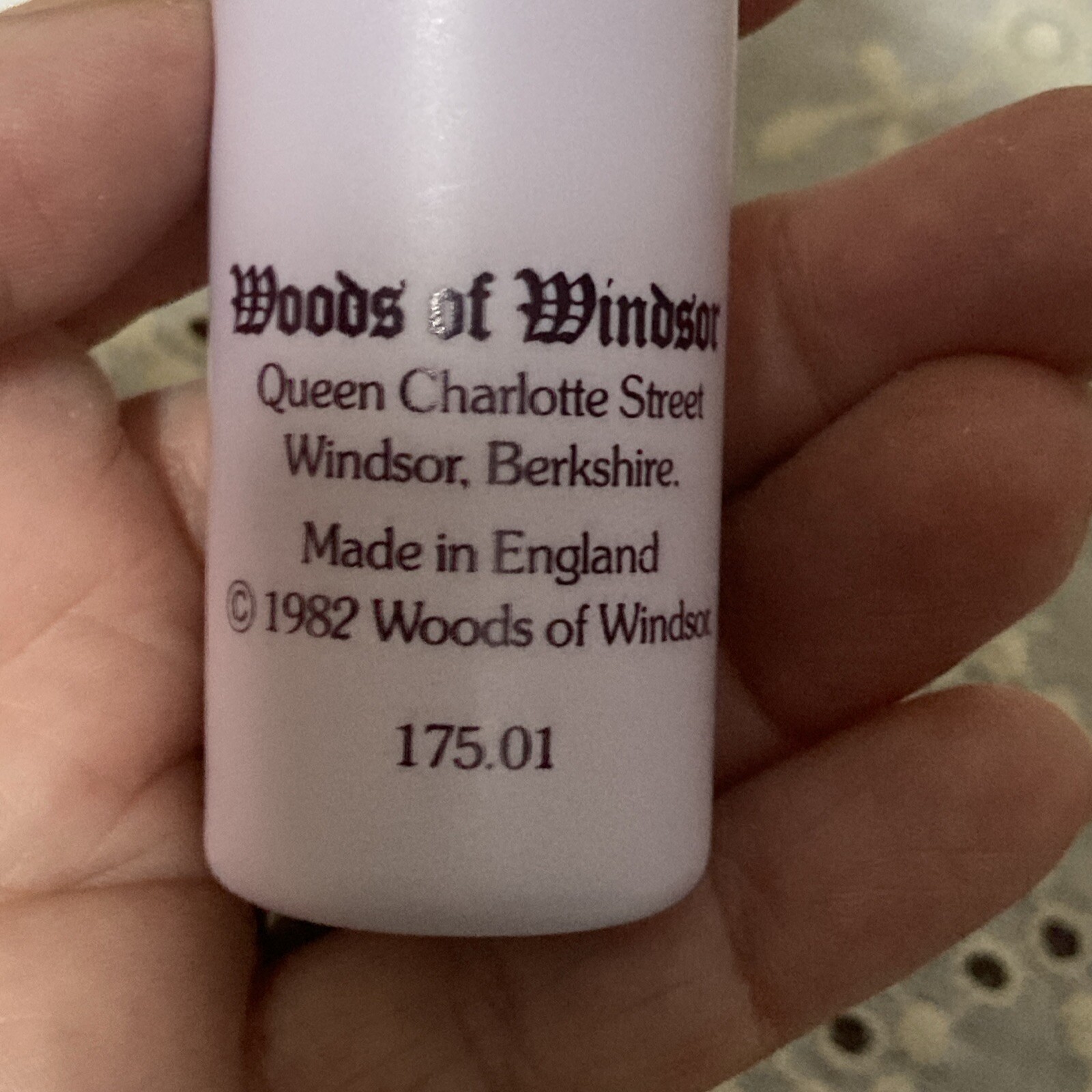 WOODS OF WINDSOR LAVENDER BODY Travel Products Lavender 1982