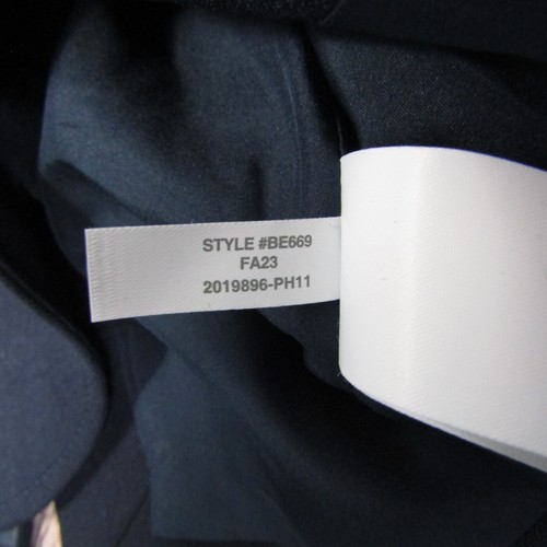 J Crew Boys 10 Navy Blue Wool Voyager Suit Jacket Wool Blend - Picture 6 of 8