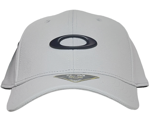 Oakley Tincan Cap Lunar Rock & Black Ellipse orlo curvo fascia traspirante S/M - Foto 8 di 14