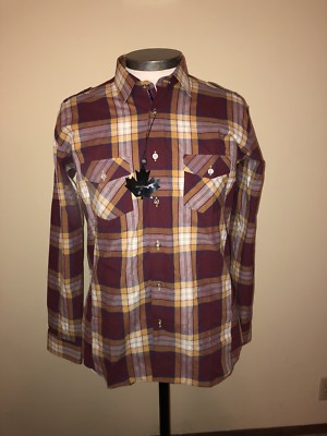 #ad #ad NWT JARED LANG BUTTON DOWN SHIRT MENS L LARGE PLAID LONG SLEEVE LARGE $29.99