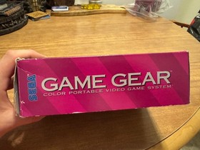 SEGA Game Gear Handheld video game CIB system NICE cosmetic shape screen issue