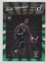 2016-17 Panini Donruss Rookies Green Holo Laser /99 Isaiah Whitehead #184 0b0