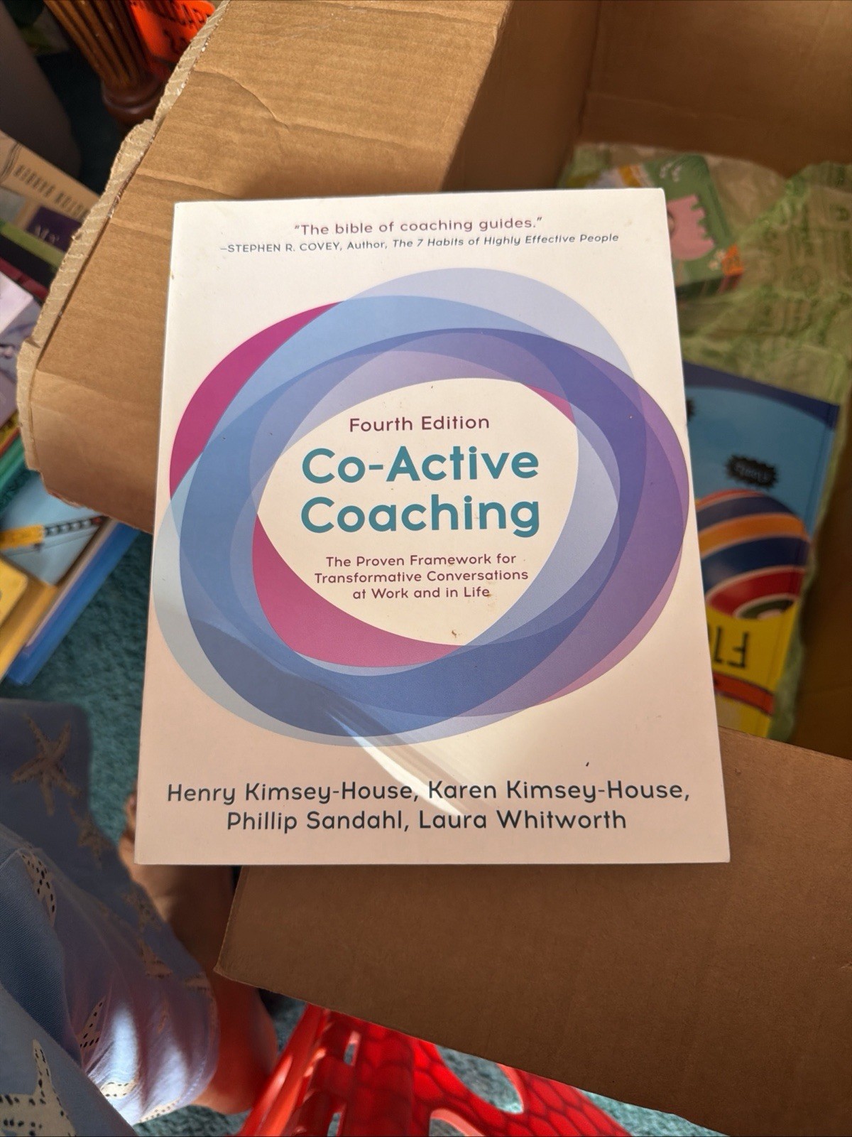 Co-Active Coaching book  