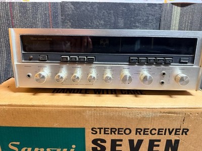 Sansui Seven Stereo Receiver with Original box and manuals