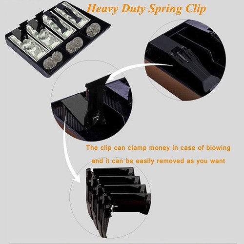Cash Register Drawer - Tray Replacement 4 Bill/3 Coin Cash2504 - Bild 6 von 8