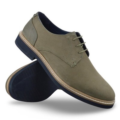 Mens New Leather Smart Casual Lace Up Oxford Derby Brogue Work