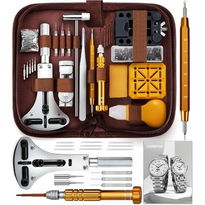 Watch Tool Watch Repair Set 149 Pieces Watch Repair Kit for Watches Battery C...