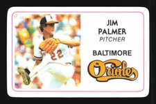 1981 Perma-Graphics Superstar Credit Cards (125- prefix) #125-028 Jim Palmer