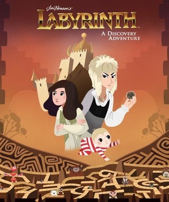 Jim Henson's Labyrinth: A Discovery Adventure by Jim Henson (English) Hardcover 