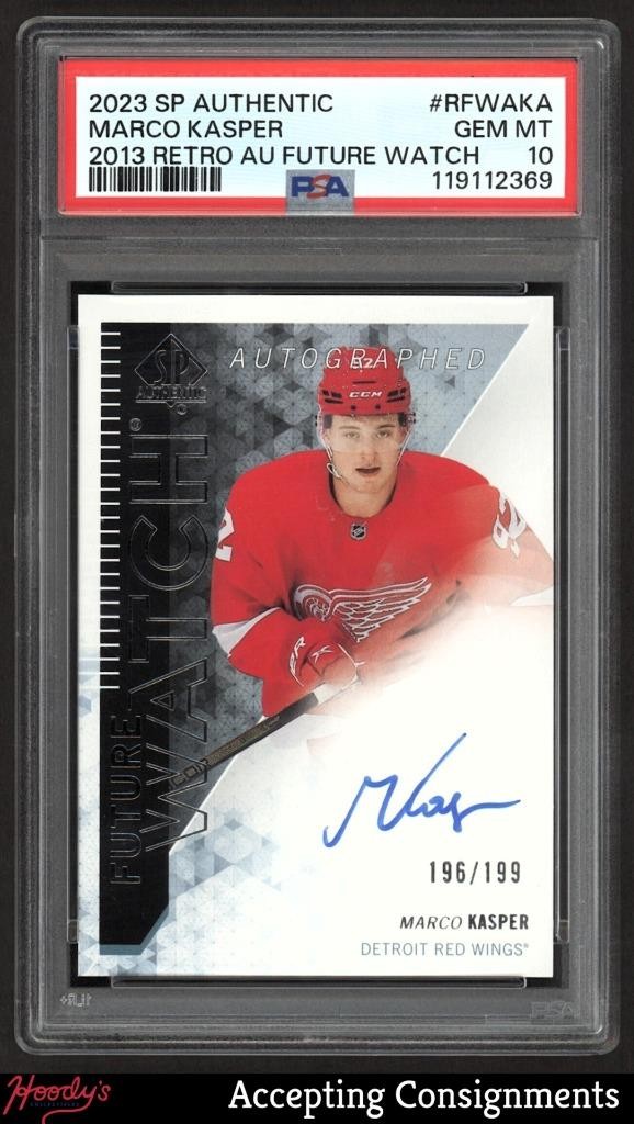 PSA Retro Kasper Marco RC Authentic 196/199 Future ROOKIE 10 AUTO Watch 2023 SP - VintageWatches.PK PSA Retro Kasper Marco RC Authentic 196/199 Future ROOKIE 10 AUTO Watch 2023 SP - vintagewatches.pk