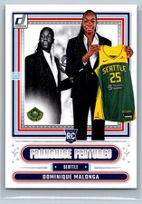 2025 Donruss WNBA #19 Dominique Malonga Franchise Features Press Proof