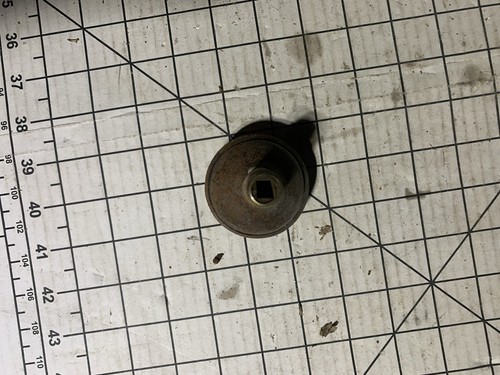 Antiker Vintage Metall Türknauf Dreher Typ B533 - Bild 2 von 3